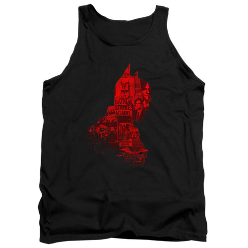 The Batman News Silhouette Tank Top