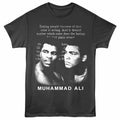 Quotes Muhammad Ali t-shirt in smoke