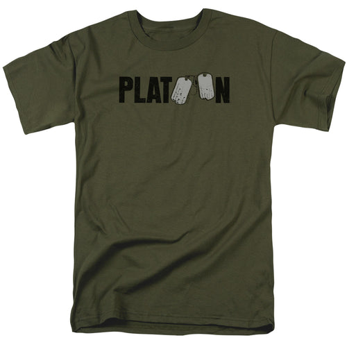 Platoon Dog Tag Logo T-Shirt