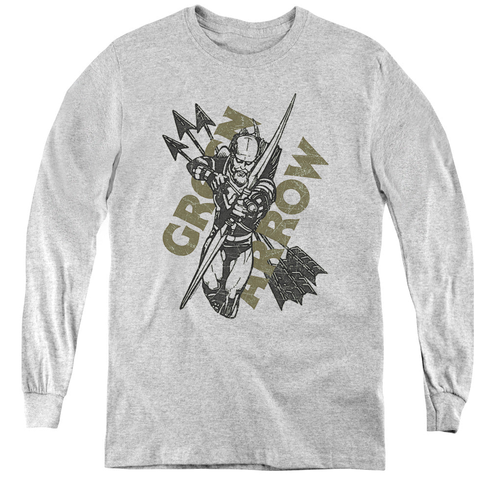 Justice League Archers Arrows Youth Long Sleeve T-Shirt