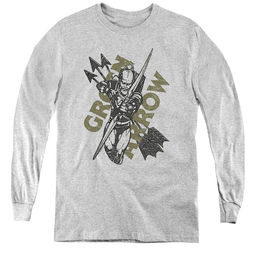 Justice League Archers Arrows Youth Long Sleeve T-Shirt