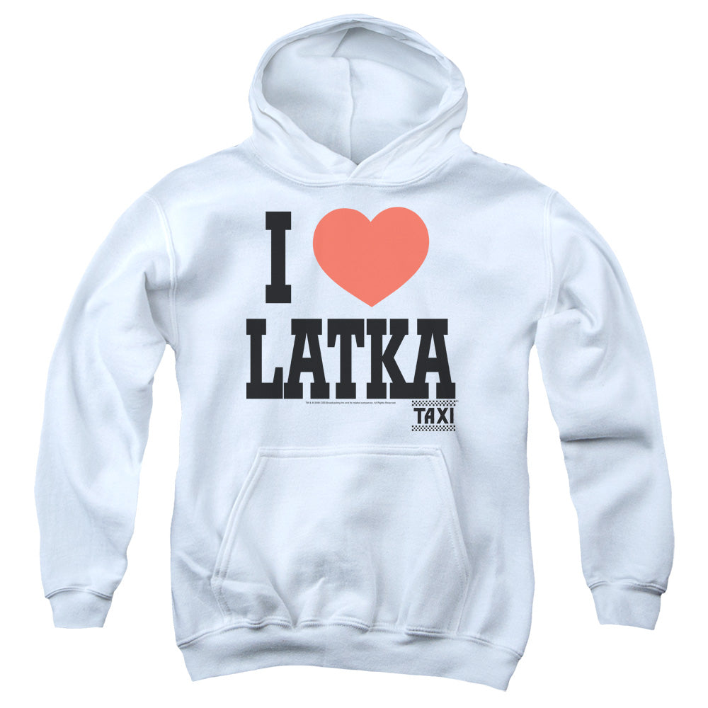 Taxi I Heart Latka Youth Hoodie