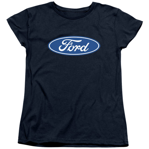 Ford Dimensional Logo Womens T-Shirt