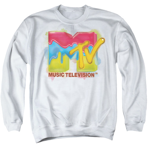 MTV Paint Logo Crewneck Sweatshirt