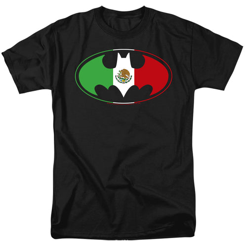 Batman Mexican Flag Shield T-Shirt