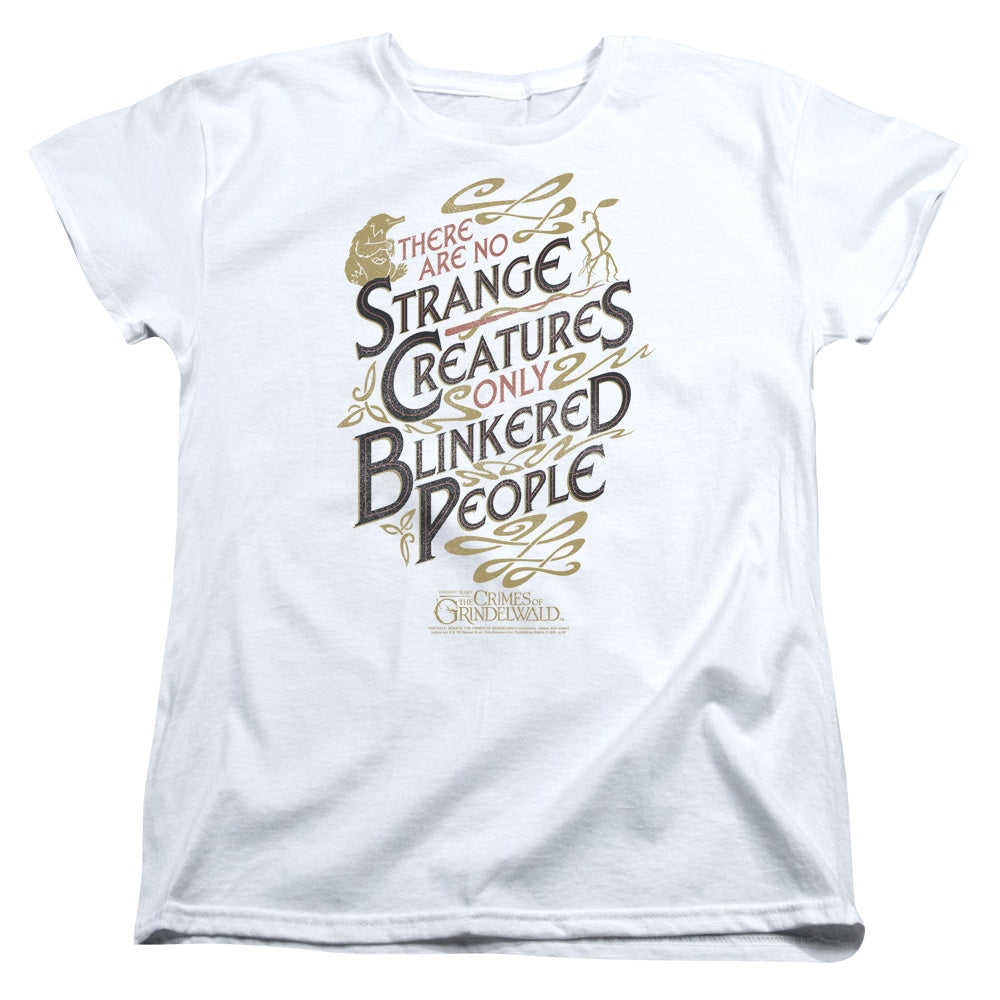 Fantastic Beasts Blinkered People Womens T-Shirt