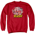 Justice League Flash Family Crewneck Sweatshirt