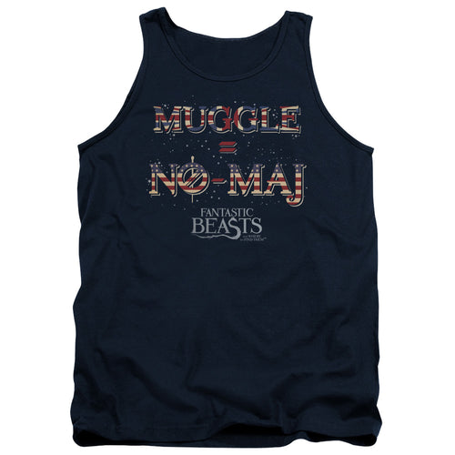 Fantastic Beasts Uk Us No Maj Tank Top
