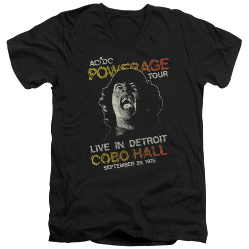 AC/DC Powerage Tour V-Neck T-Shirt