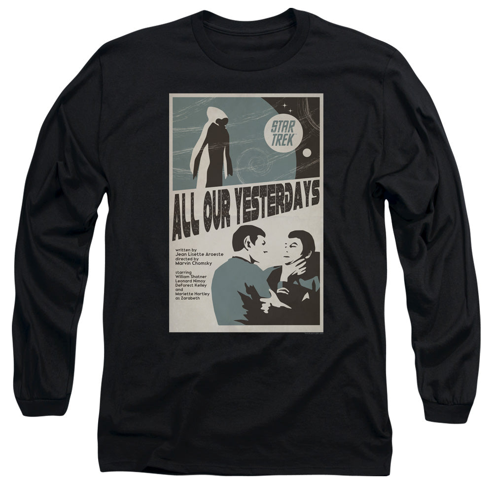Star Trek Juan Ortiz All Our Yesterdays Black Long Sleeve T-Shirt