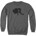 Mighty Morphin Power Rangers Black Crewneck Sweatshirt