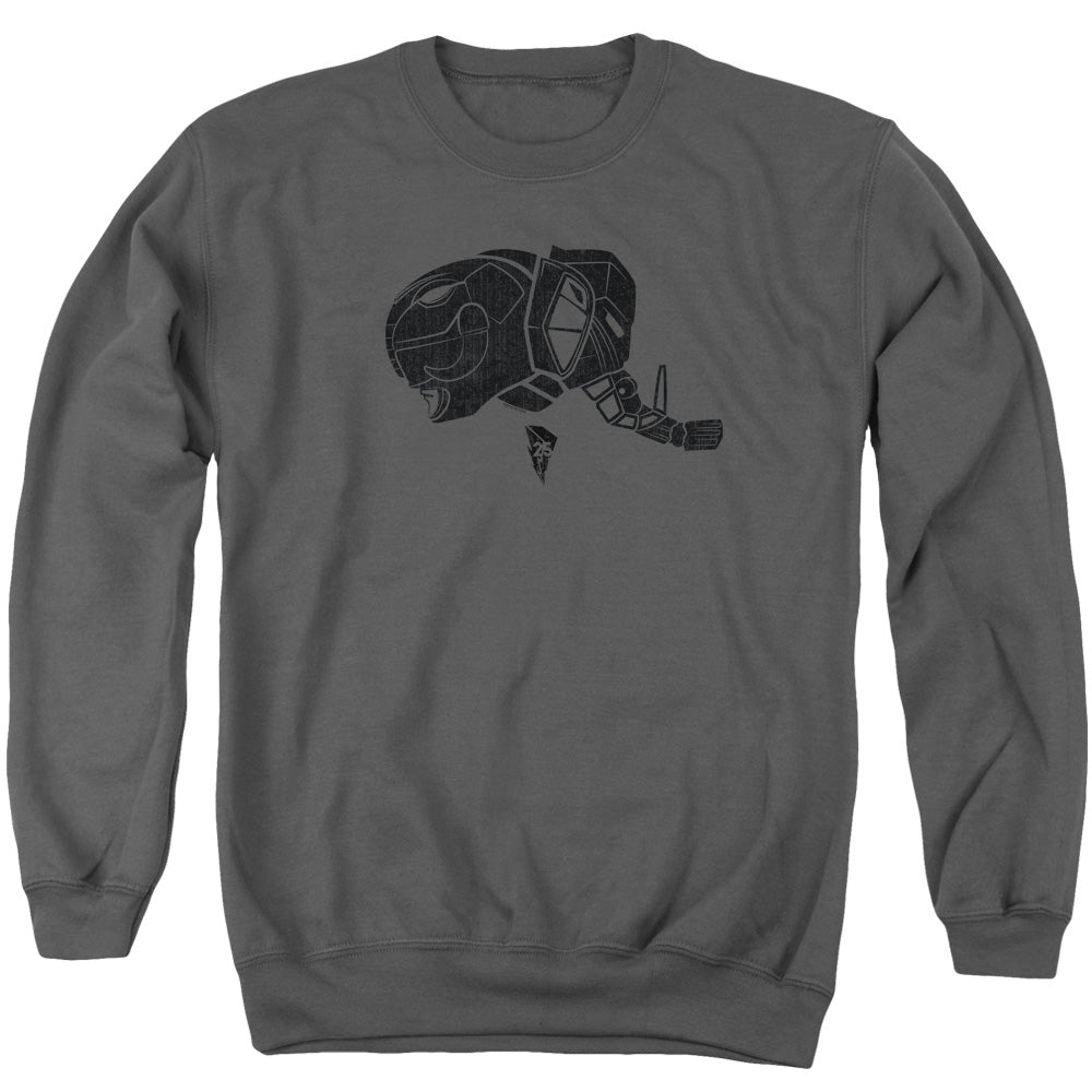 Mighty Morphin Power Rangers Black Crewneck Sweatshirt
