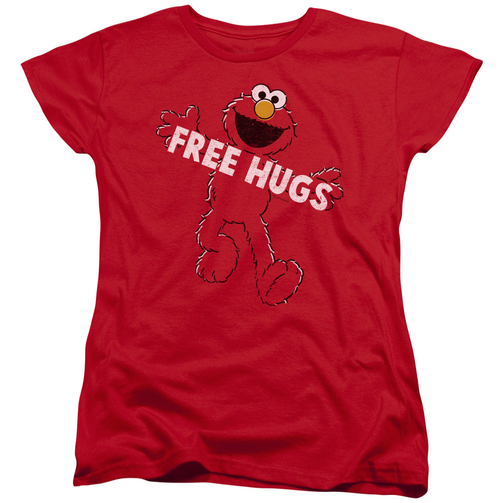 Sesame Street Free Hugs Womens T-Shirt