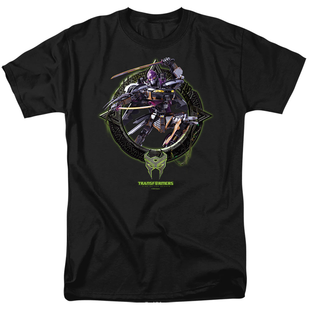 Transformers Nightbird Circle Frame T-Shirt