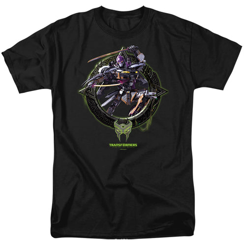 Transformers Nightbird Circle Frame T-Shirt