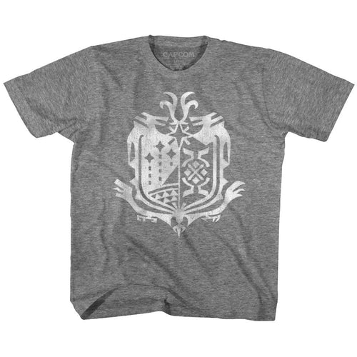 Monster Hunter Weathered World Emblem Youth/Toddler T-Shirt