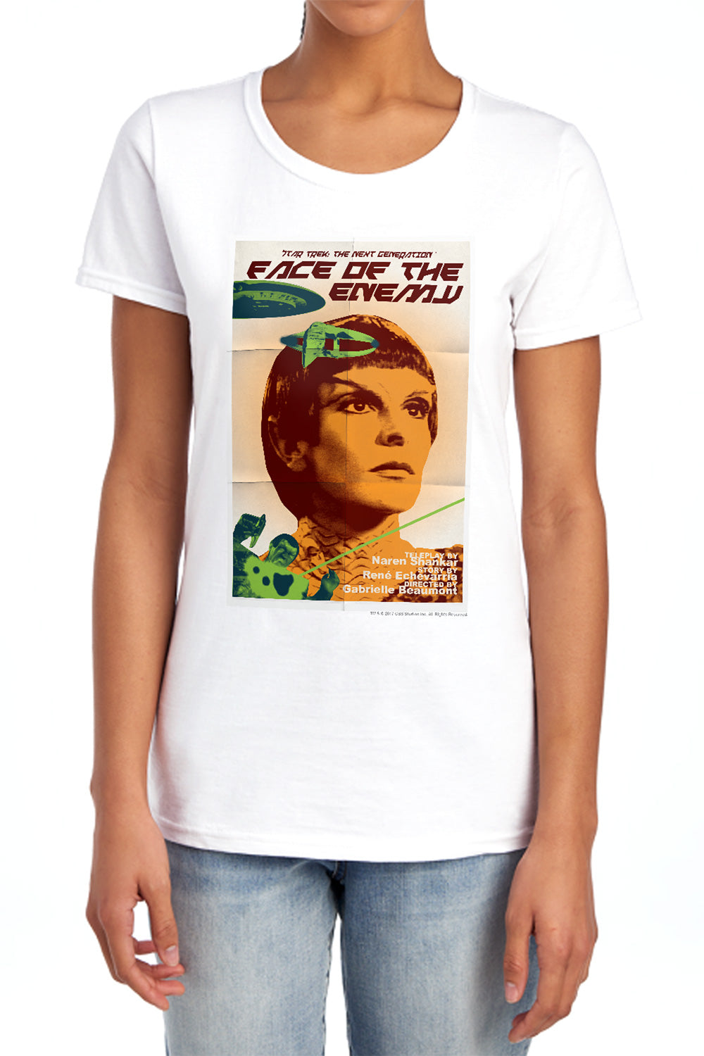 Star Trek Face of the Enemy Womens T-Shirt