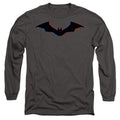 The Batman Tri-color Bat Silhouette Long Sleeve T-Shirt