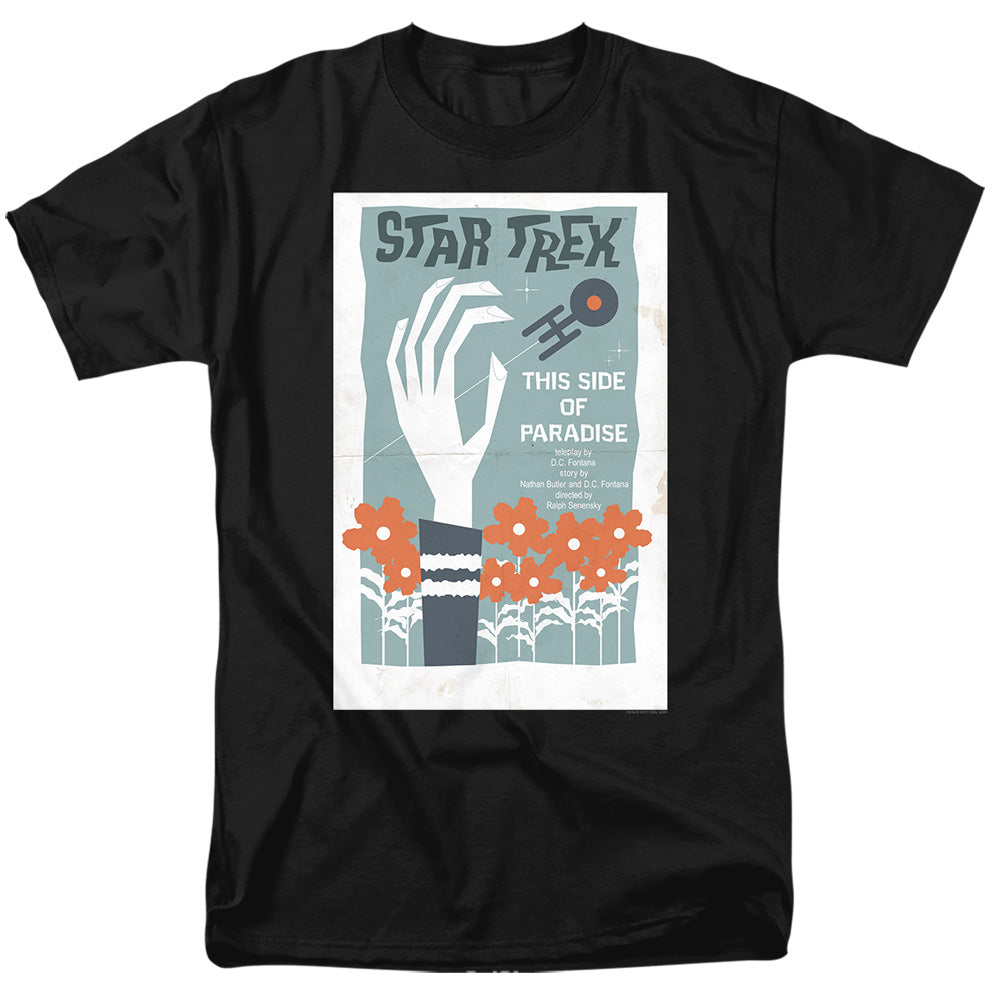 Star Trek Juan Ortiz This Side of Paradise Black T-Shirt