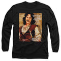 The Princess Bride Word Black Long Sleeve T-Shirt