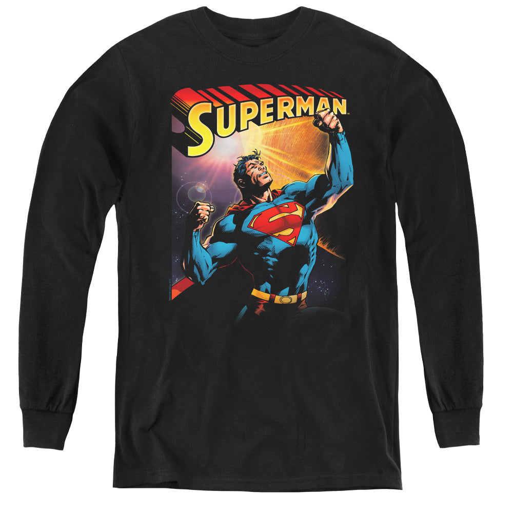 Superman Victory Youth Long Sleeve T-Shirt