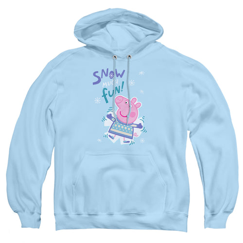Peppa Pig Snow Much Fun for Christmas Pullover Hoodie