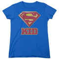 Superman Super Kid Womens T-Shirt