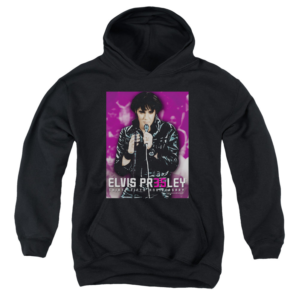 Elvis Presley 35 Leather Youth Hoodie