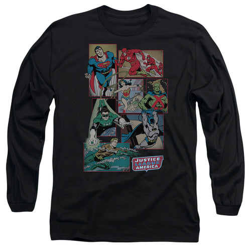 DC Comics Justice League Boxes Long Sleeve T-Shirt