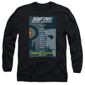 Star Trek Encounter at Farpoint Part Two Black Long Sleeve T-Shirt