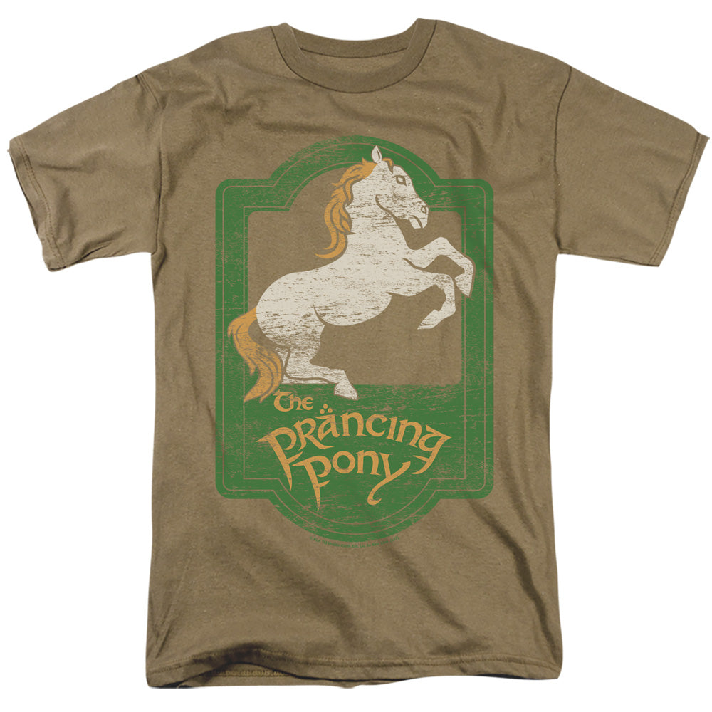 Lord of the Rings Prancing Pony Sign T-Shirt