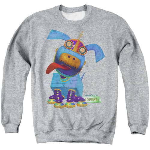Jimmy Neutron Goddard Neon Crewneck Sweatshirt
