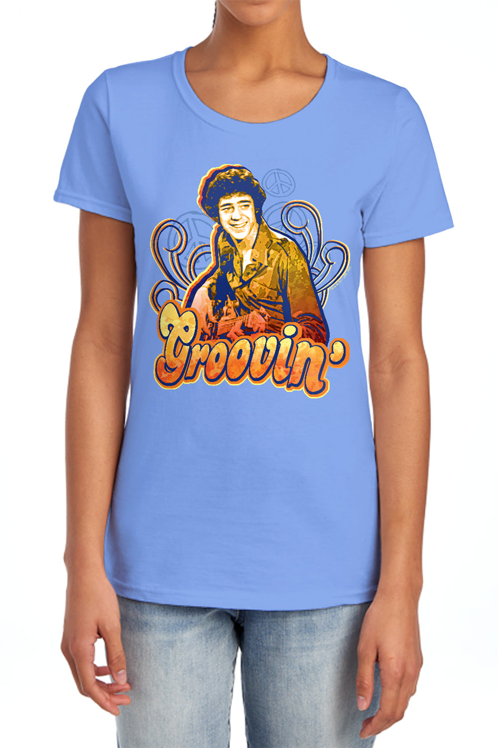 The Brady Bunch Groovin Womens T-Shirt