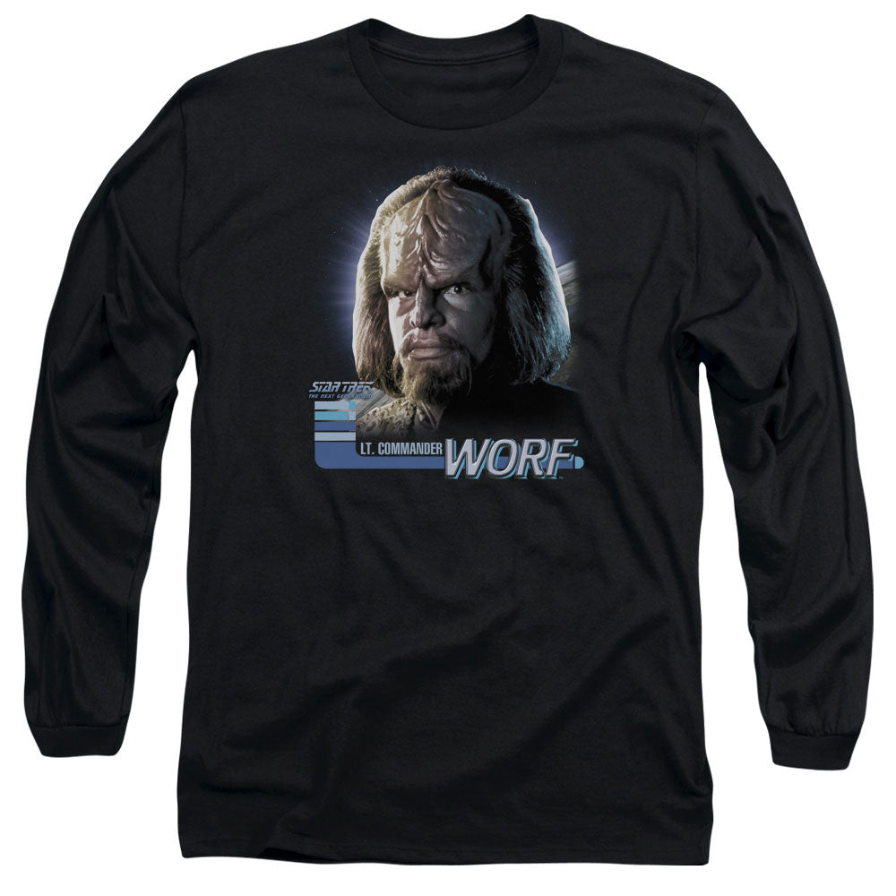 Star Trek TNG Worf Long Sleeve T-Shirt