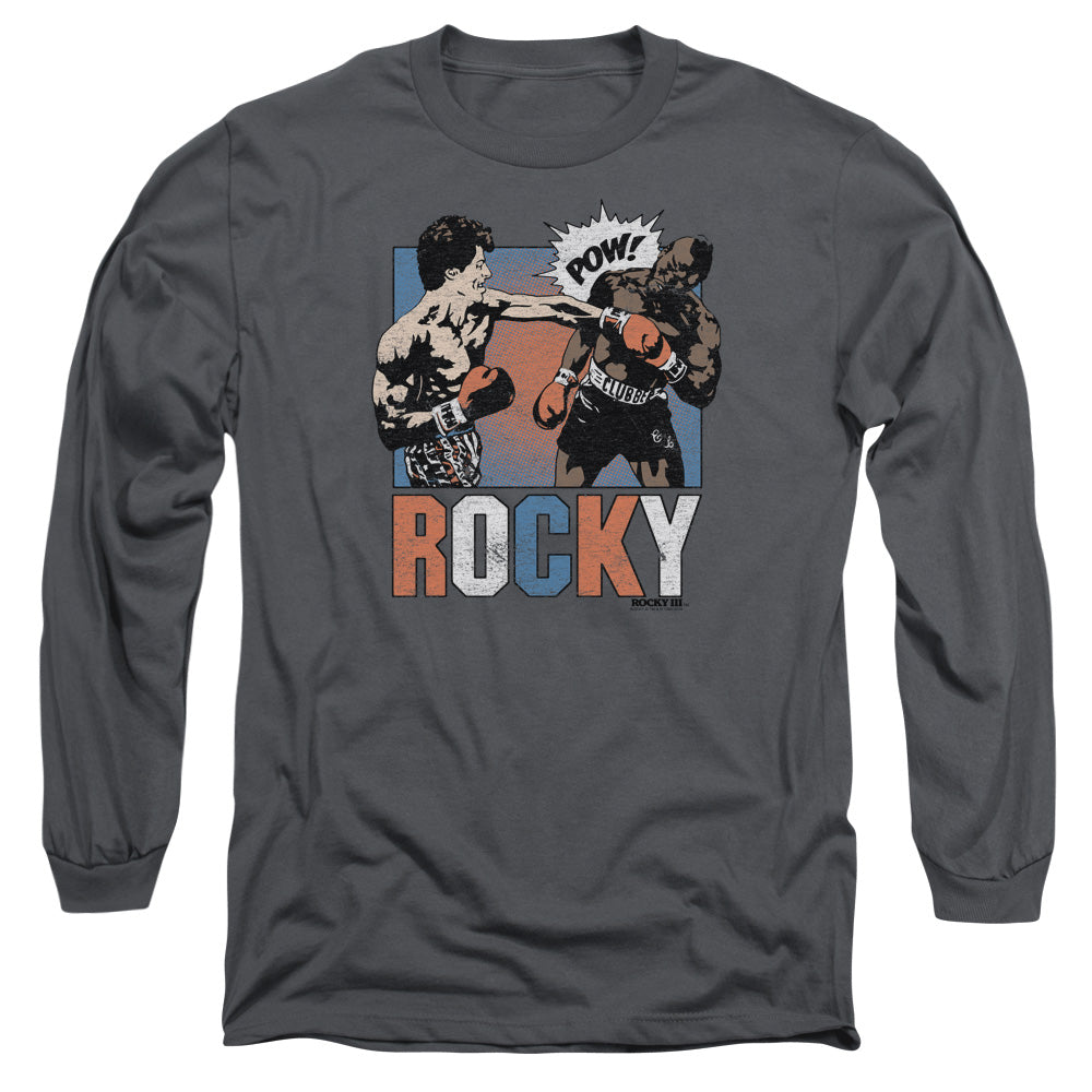 Rocky Pow Charcoal Long Sleeve T-Shirt