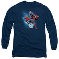 Superman Crystallize Long Sleeve T-Shirt