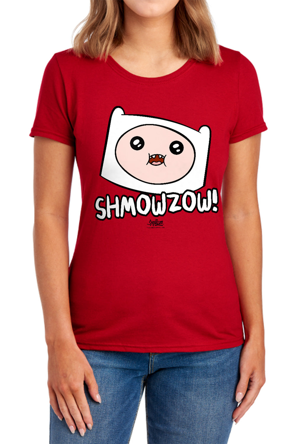 Adventure Time Shmowzow Womens T-Shirt