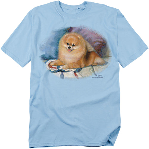 Wild Wings Pomeranian Portrait T-Shirt