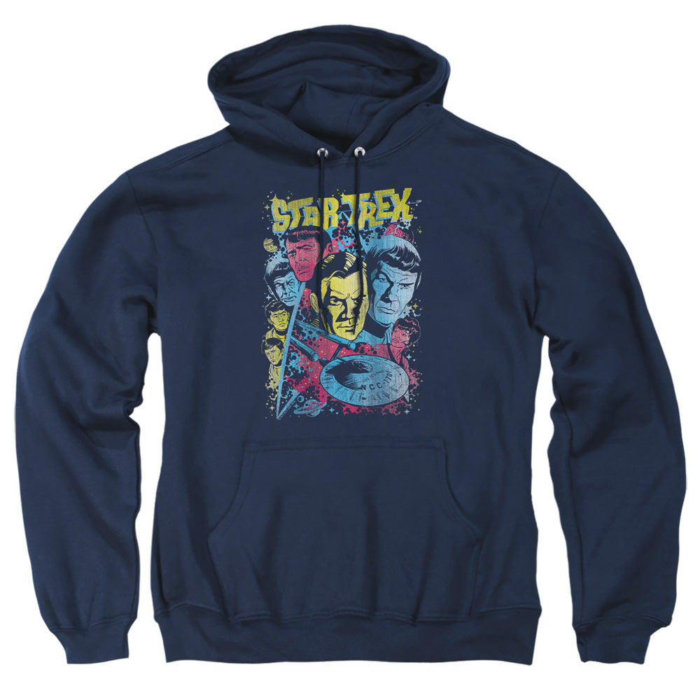 Star Trek Classic Crew Illustrated Pullover Hoodie