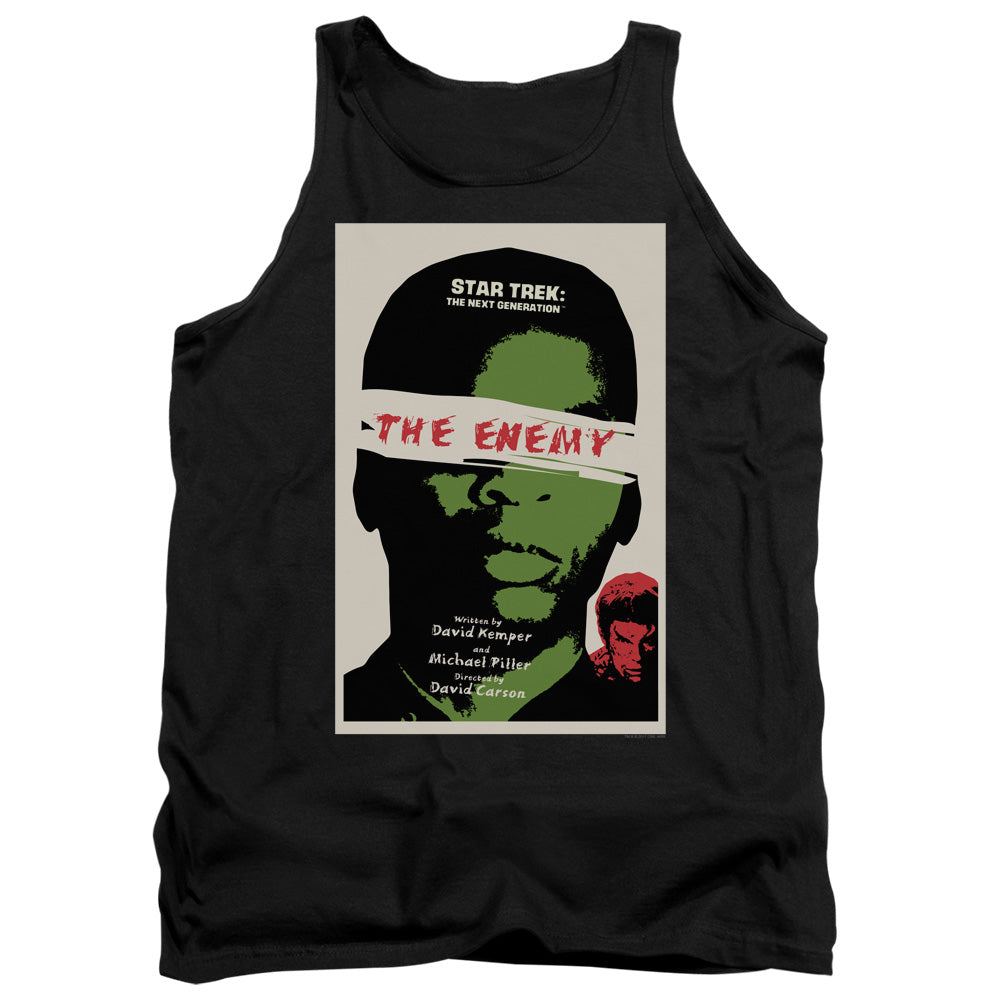 Star Trek The Enemy Black Tank Top