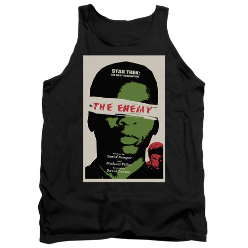 Star Trek The Enemy Black Tank Top