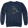 Wild Wings Power & Grace Humpback Whales Crewneck Sweatshirt