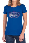 Batman Cracked Shield Womens T-Shirt