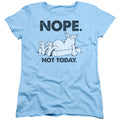 Garfield Nope Womens T-Shirt
