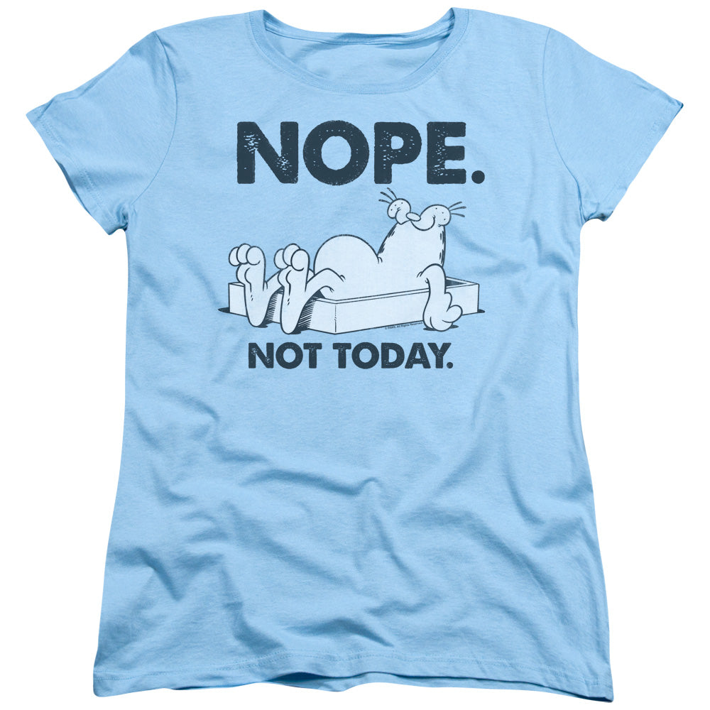 Garfield Nope Womens T-Shirt