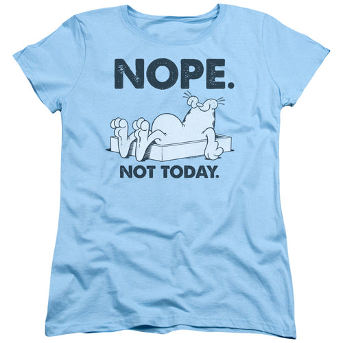 Garfield Nope Womens T-Shirt