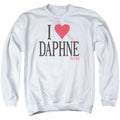 Frasier I Heart Daphne Crewneck Sweatshirt