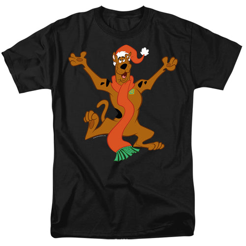 Scooby-Doo Christmas Hugs Black T-Shirt