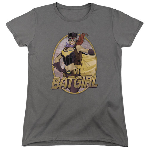 Justice League Batgirl Bombshell Womens T-Shirt
