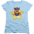Paw Patrol Chase Torn Star Womens T-Shirt